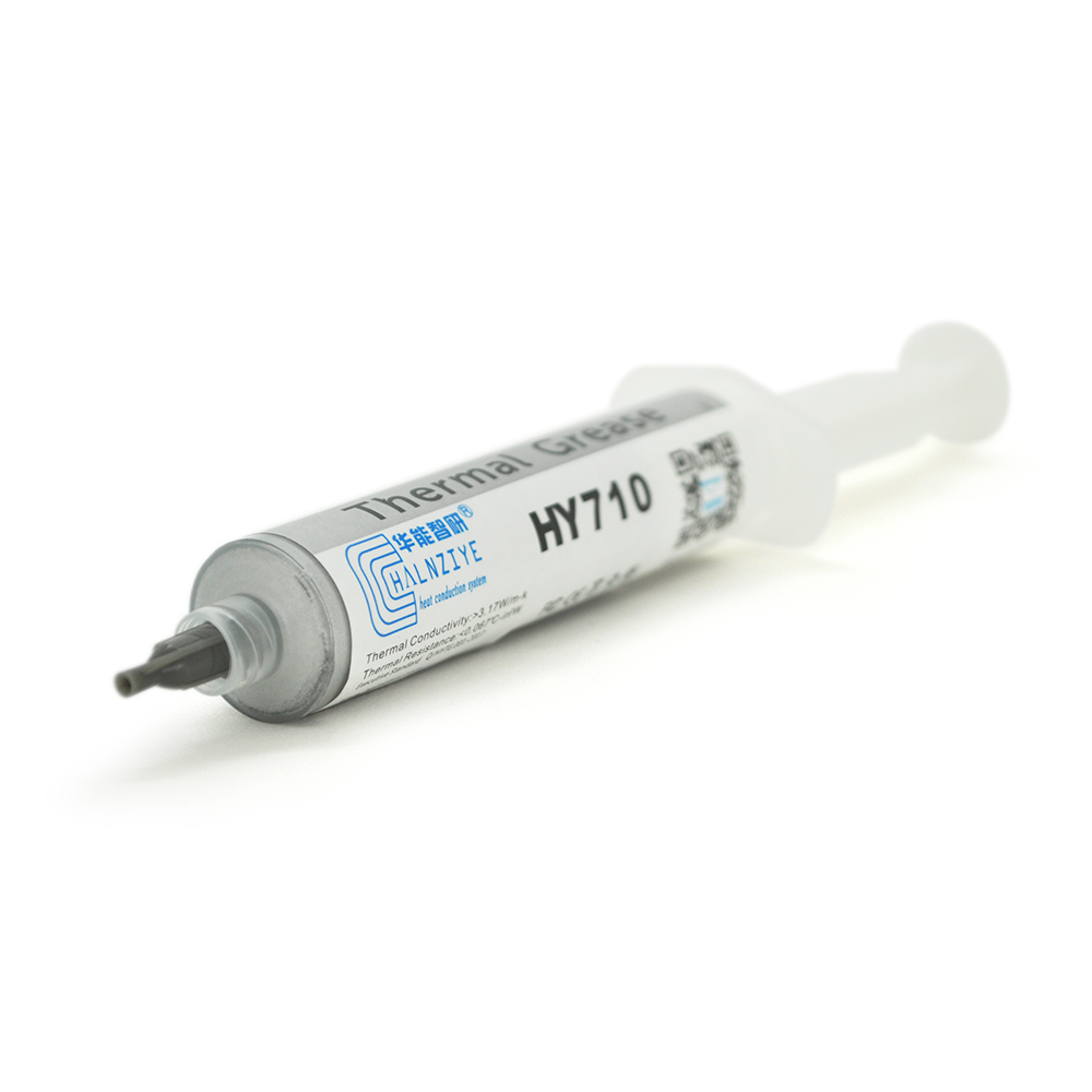 

Паста термопровідна HY-710 30g, шприц, Grey,> 3,17W / m-K,
