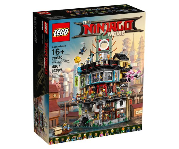 

Конструктор LEGO NINJAGO Ниндзяго Город (70620)