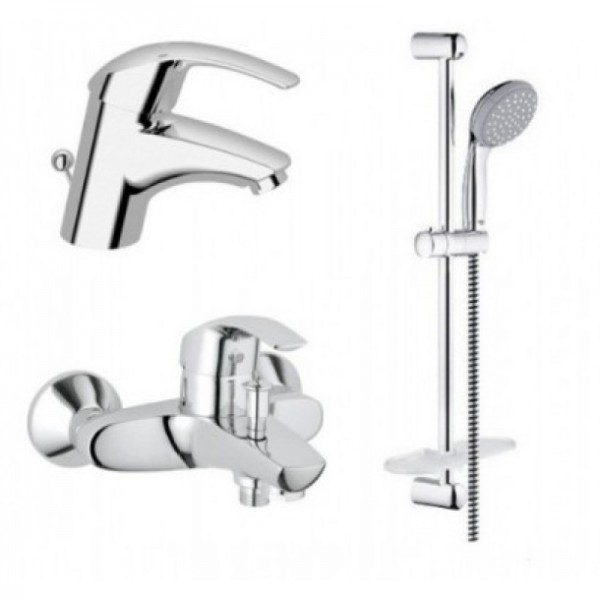 

Набор для ванной 3 в 1 Grohe Eurosmart 123238