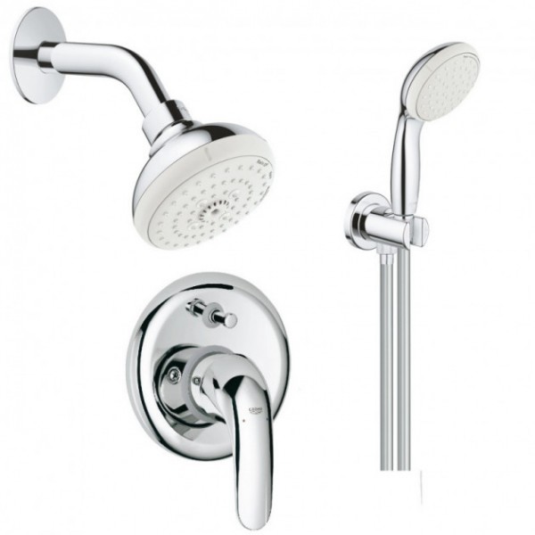 

Смеситель скрытого монтажа для ванны Grohe Euroeco 32747000