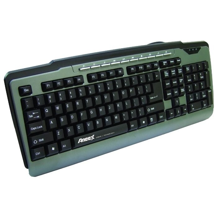 

Клавиатура проводная Aneex E-K952 USB Black