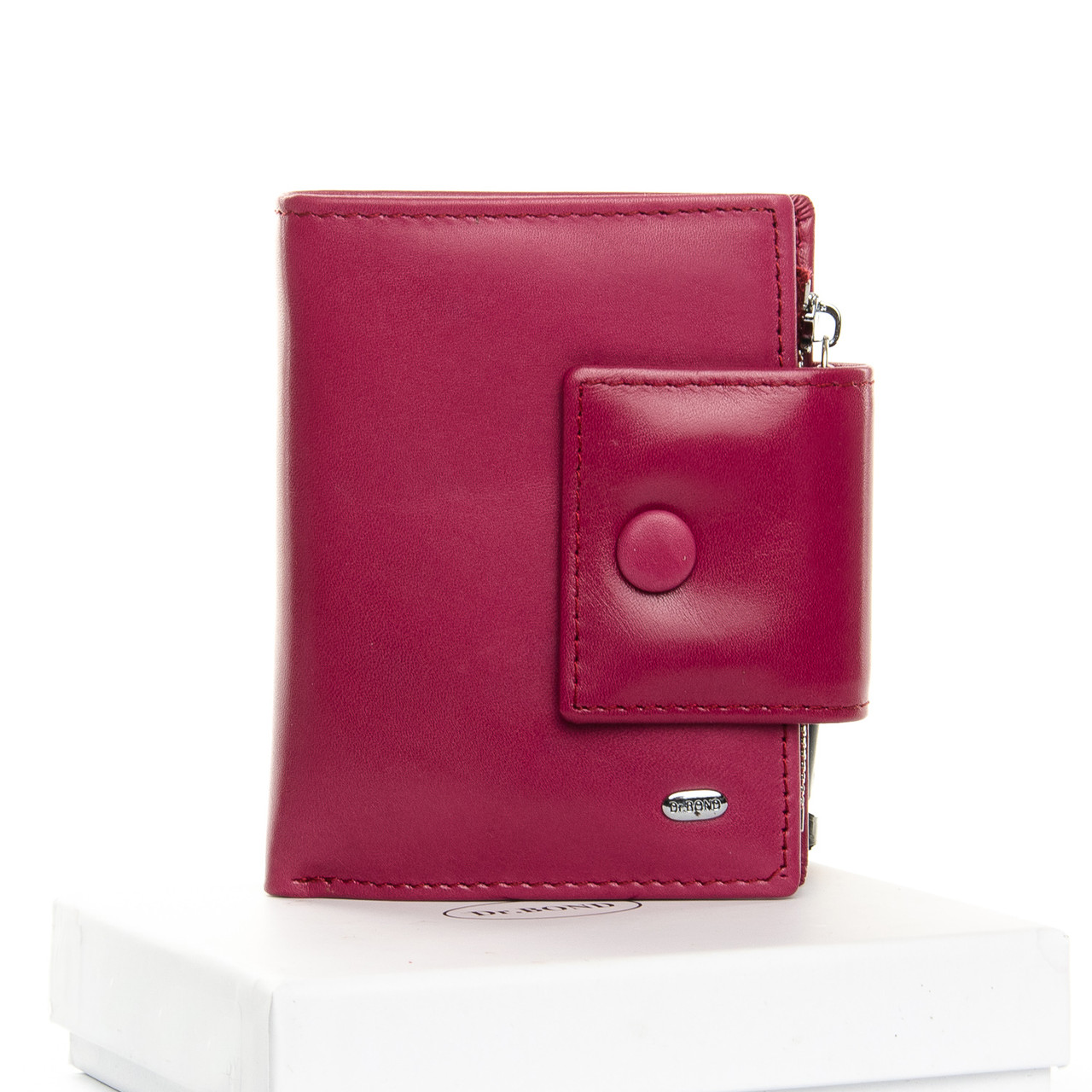 

Кошелек Classic кожа DR. BOND WS-5 plum-красный