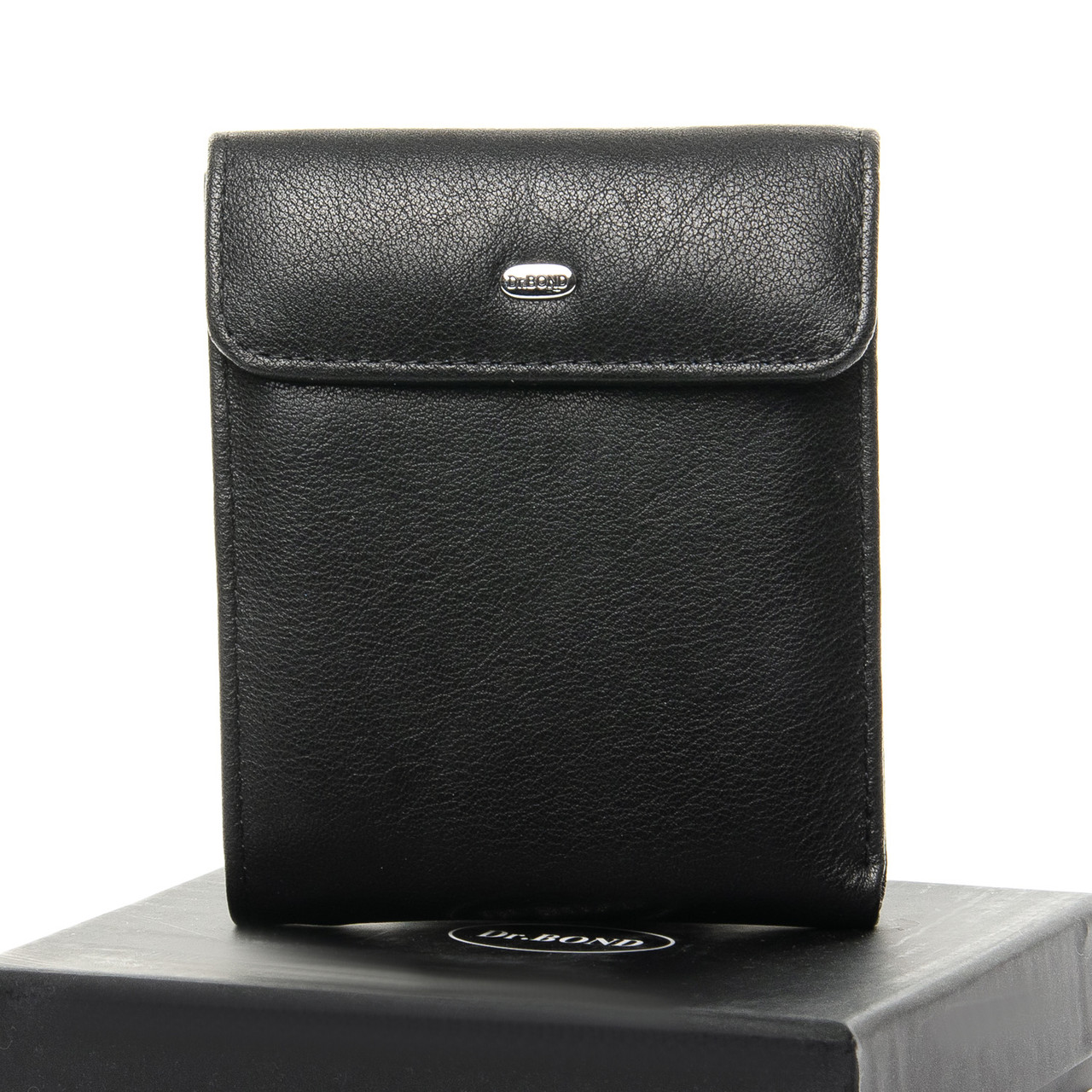 

Мужской кошелек Classic кожа DR. BOND M55 черный