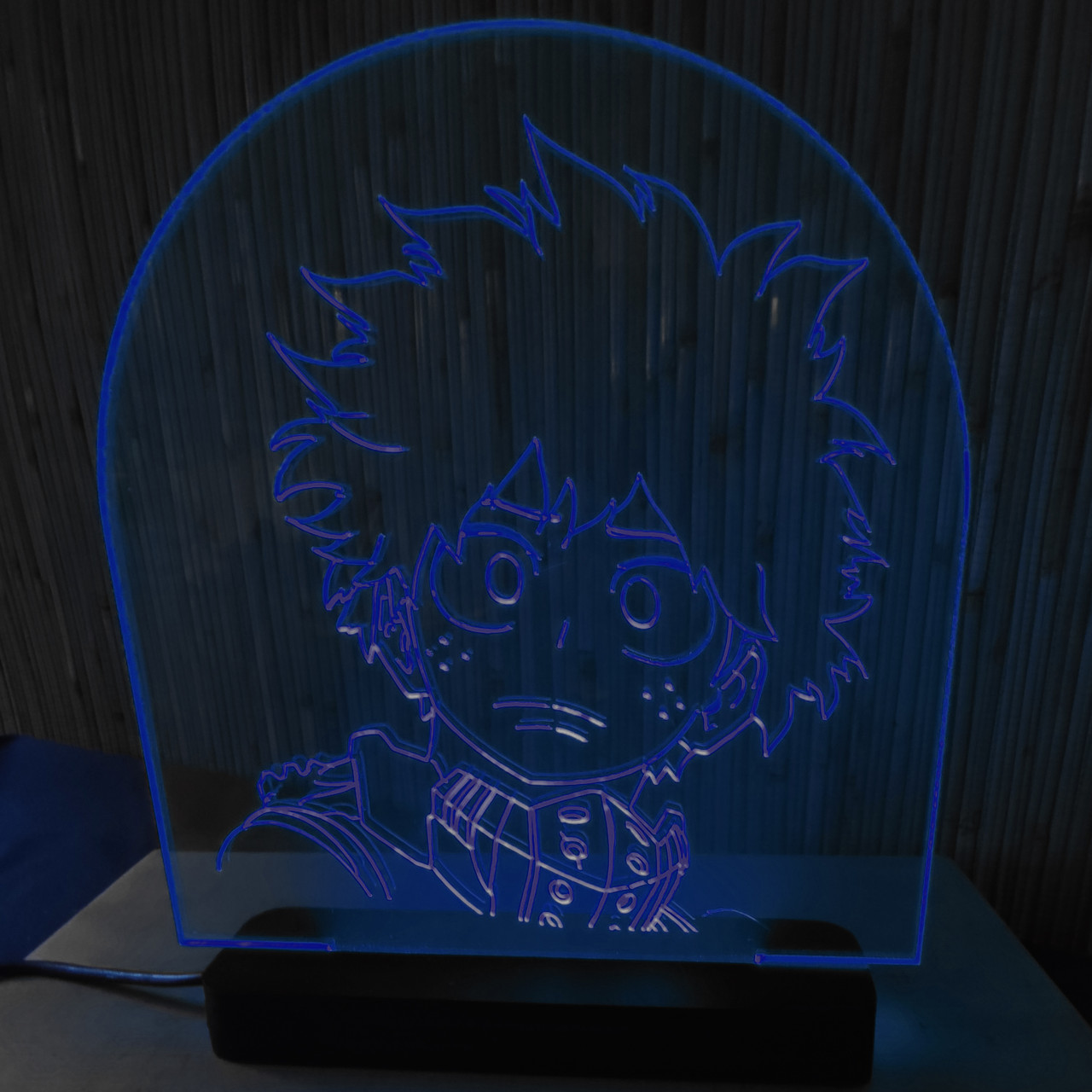 

Светильник-ночник Изуку Мидория (Izuku Midoriya) синий AVA-151