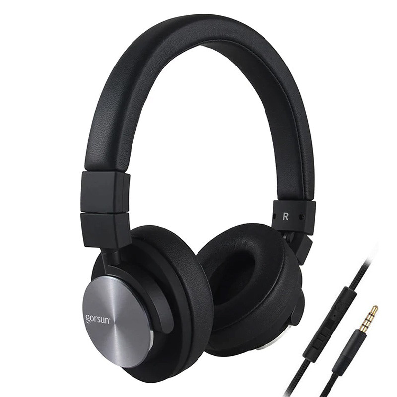 

Наушники проводные с микрофоном Gorsun GS-781 Black (GS-781)