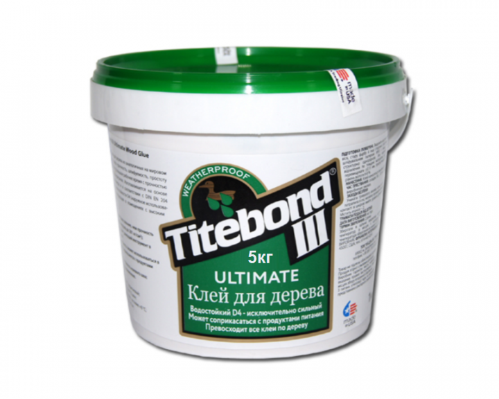 

Клей столярный Titebond III, 1418, 5кг