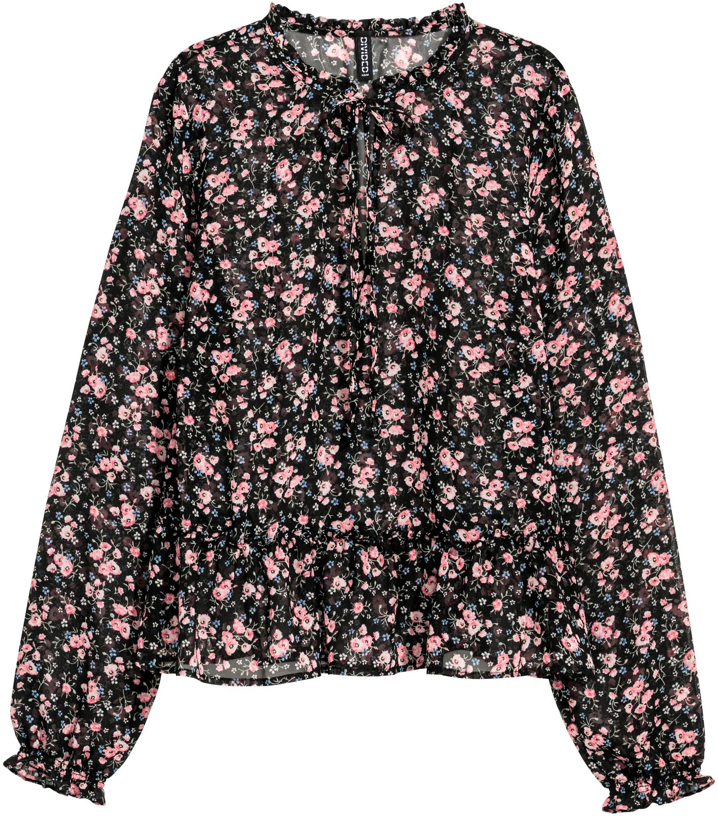 

Блузка H&M 6148897dm 38 Черная