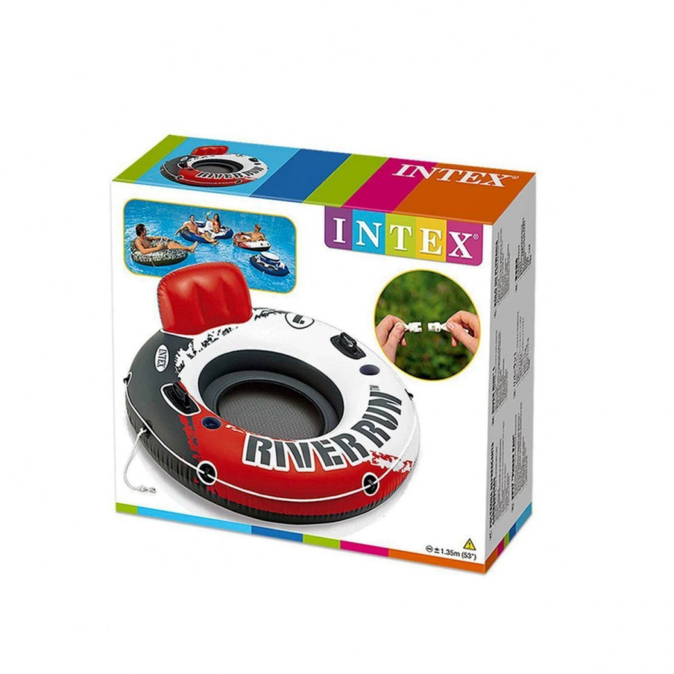 

Надувной плот Intex 135х135 см Разноцветный 000051567