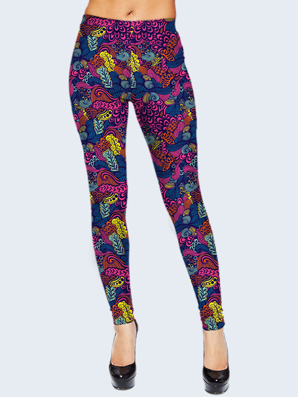 

Женские леггинсы Абстракция (1127) Vilno L/XL (48-50) Разноцветный 000055509