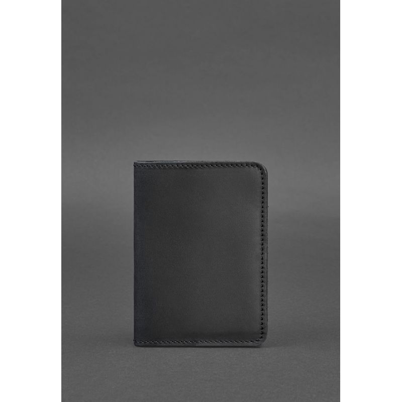 

Обложка для паспорта BlankNote 14x10 см Черный 000056916