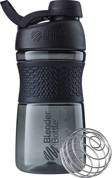 

Спортивный шейкер бутылка (Twist 20oz Black) Blender Bottle 590 мл Черный 000065070