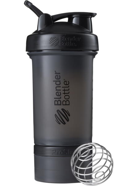 

Спортивный шейкер бутылка (PS 22oz Black) Blender Bottle 650 мл Черный 000065104