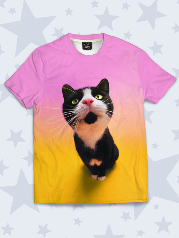 

Детская футболка Black and white cat Vilno 92-98 см Разноцветный 000055120