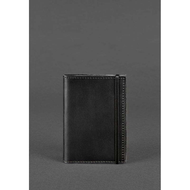 

Обложка для паспорта BlankNote 14x10 см Черный 000056906