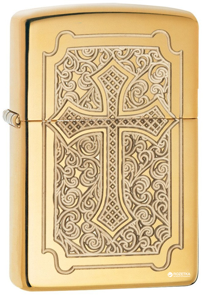 

Зажигалка Zippo 169 Eccentric Золотистая (Zippo 29436)