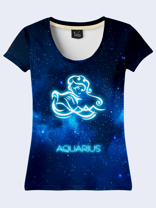

Женская футболка Aquarius zodiak (2365) Vilno S (44) Разноцветный 000054420