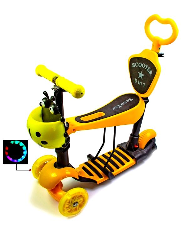 

Самокат 5в1 Scale Sports 60 кг Жёлтый 000052550