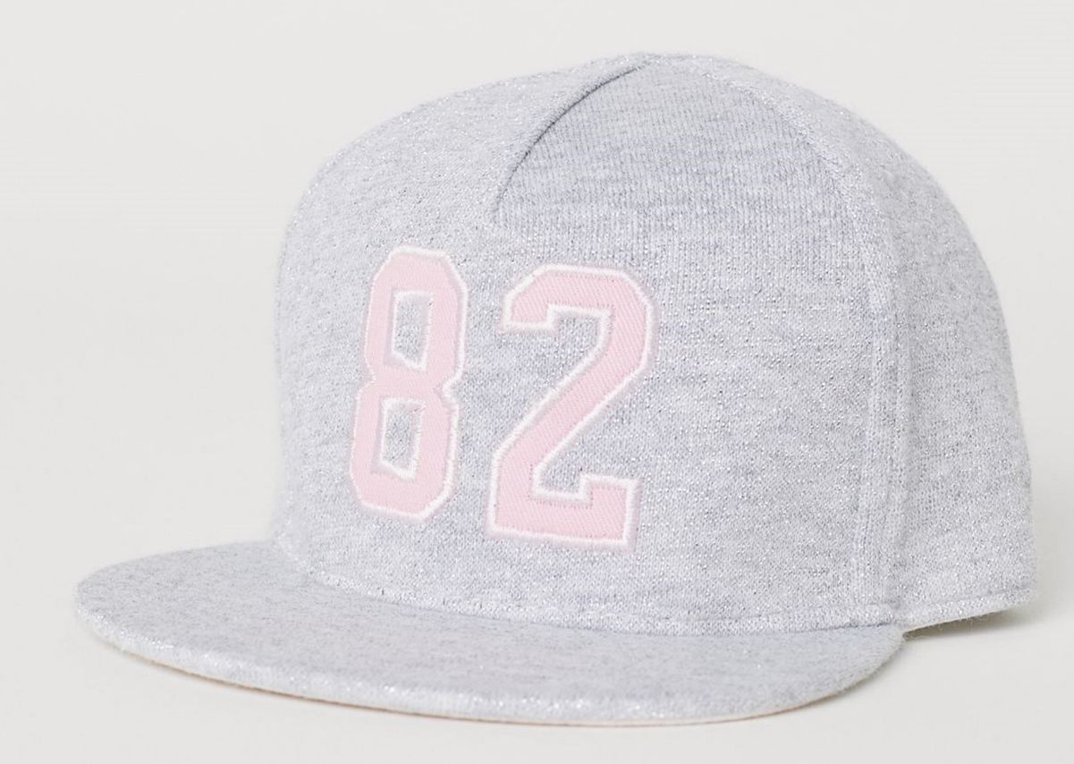 

Кепка H&M 632088 48 см Серебристая