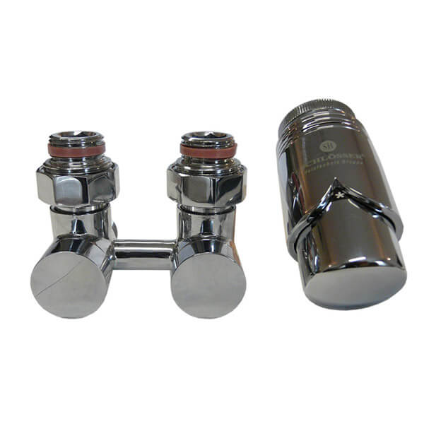 

Комплект эксклюзивных узлов прямой 3/4 x M22x1.5 Schlosser Хром (601000025)