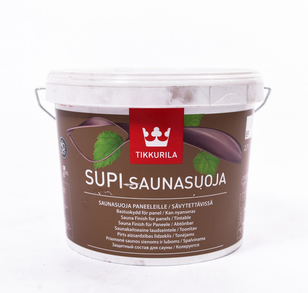 

Защитный состав для дерева Supi Saunasuoja, 2,7л (303417)