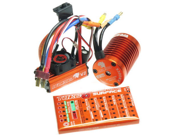 

Комбо система SkyRC LEOPARD Brushless Combo 60A 3300KV 12T 2-3S для 1/10 авто
