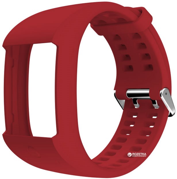 

Сменный браслет Polar Wristband для Polar M600 красный (91059824)