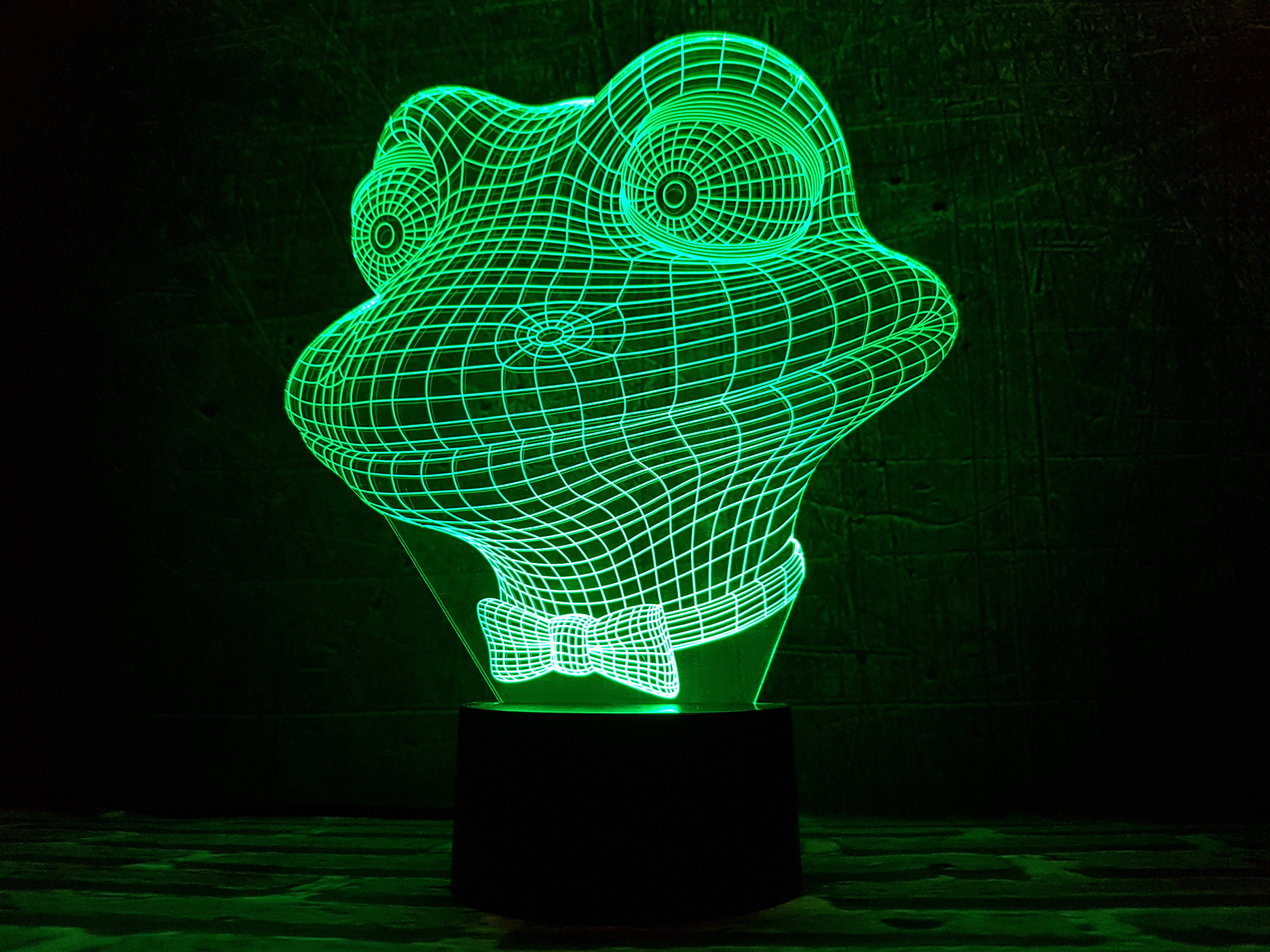 

Детский ночник - светильник "Лягушонок" 3DTOYSLAMP