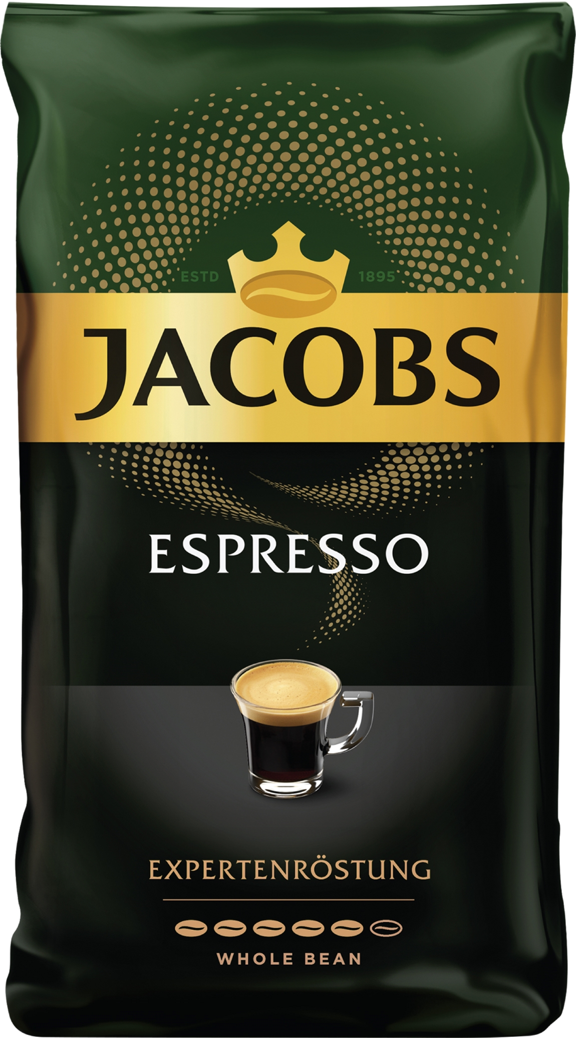 Акція на Кофе в зернах Jacobs Espresso 1000 г (8711000539187) від Rozetka UA