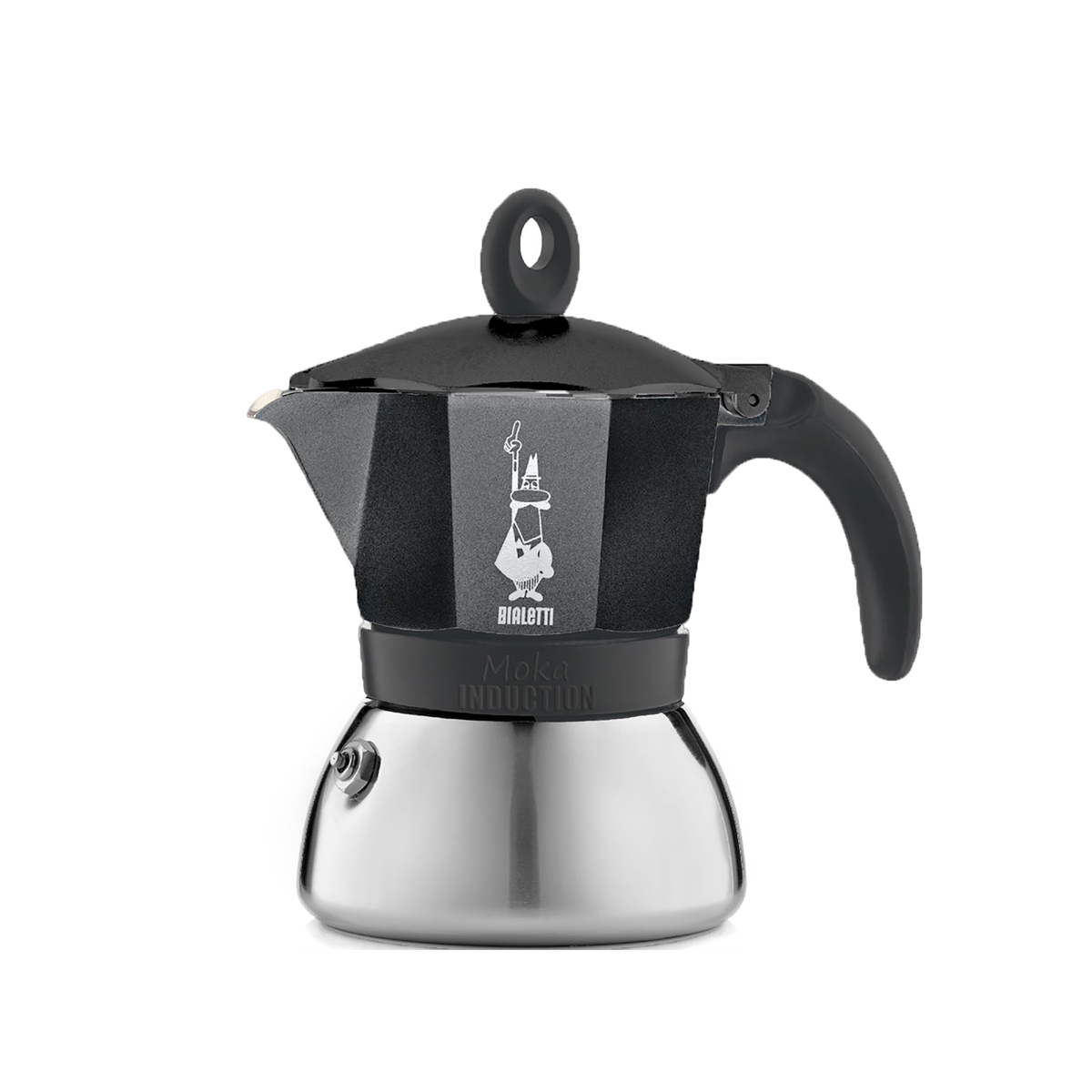 

Гейзерная кофеварка BIALETTI INDUZIONE NERA 6TZ