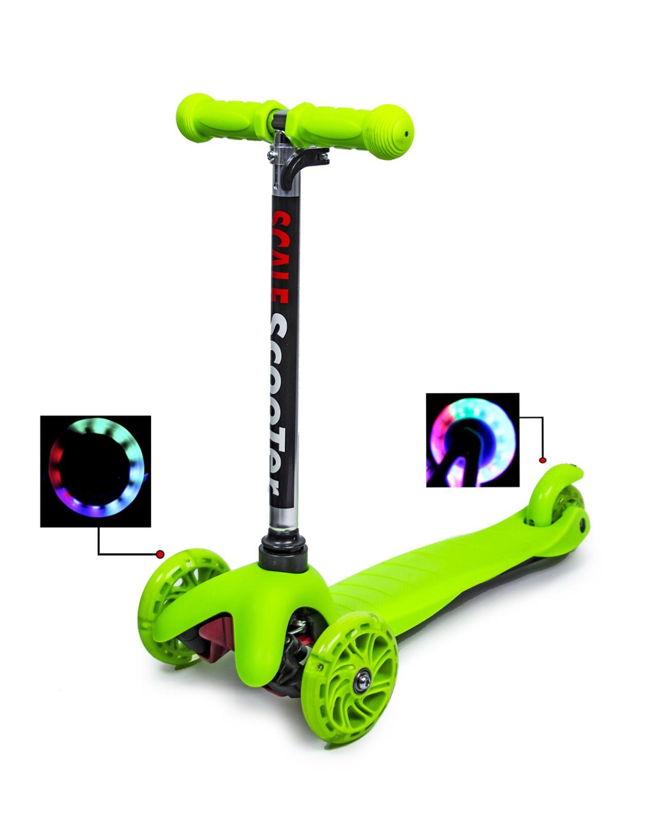

Самокат Scooter Micro Mini Зеленый Светящиеся колеса (SD 1452839494)