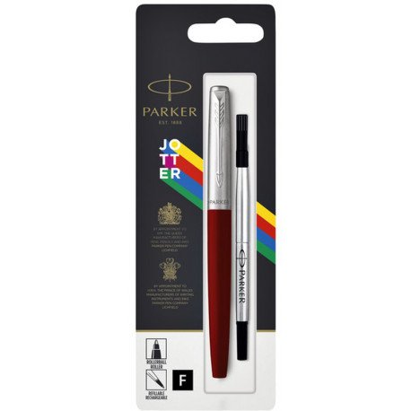 

Ручка роллер Parker JOTTER 17 Standart Red CT RB блистер 15 726