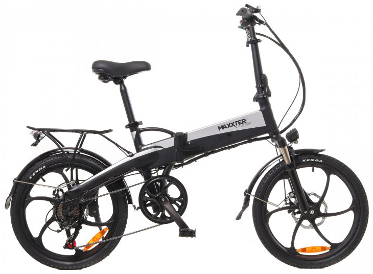 

Электровелосипед Maxxter Ruffer Black-Silver