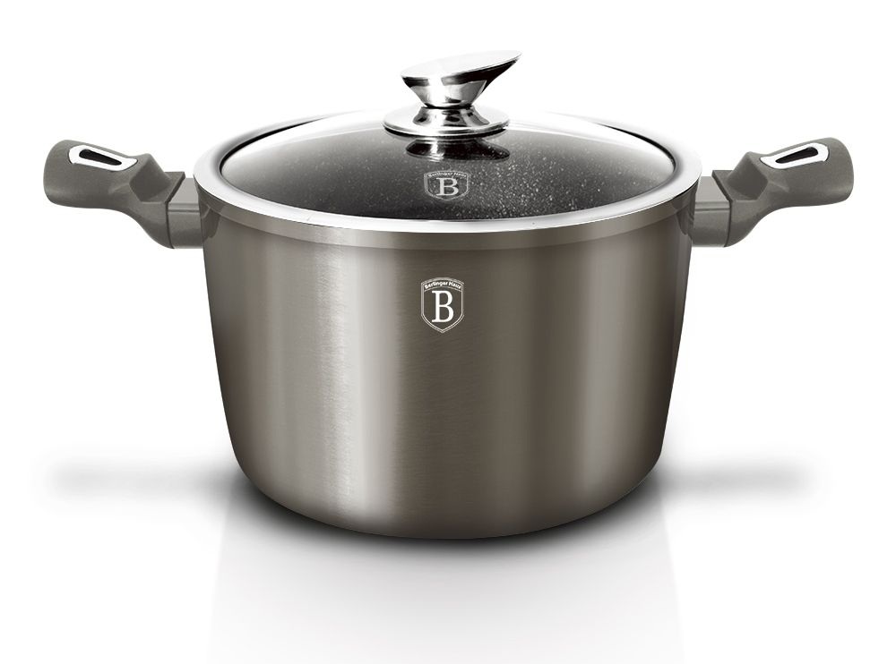 

Кастрюля Berlinger Haus Carbon Metallic Line 6000 мл BH-1247N