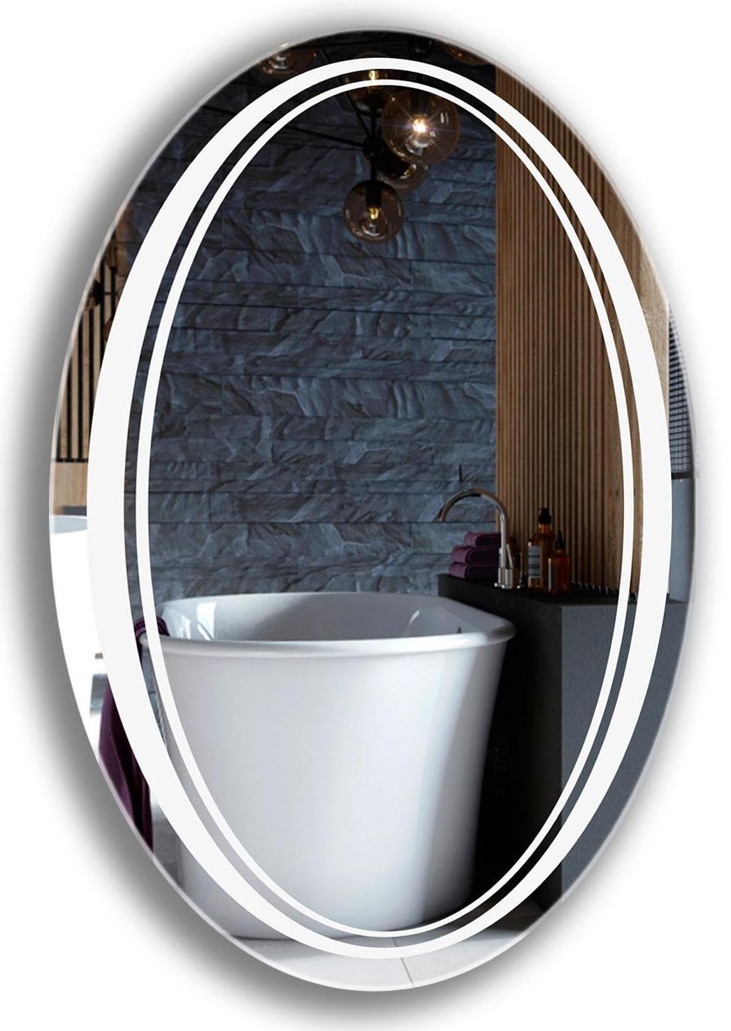 

Зеркало в ванную с LED-подсветкой StudioGlass 6-43 120х80 см