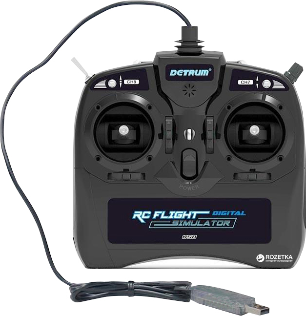 

Симулятор полётов Dynam DTM-U001 Detrum 8 Channel digital USB (DTM-U001)
