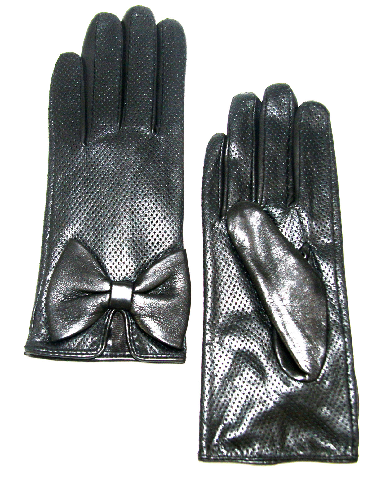 Перчатки Finnemax с перфорацией 7 черные от продавца: Gloves Sunglasses ...