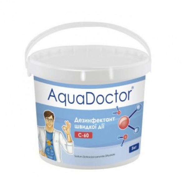 

Хлор шокового действия Aquadoctor C-60 5 кг (гранулы)