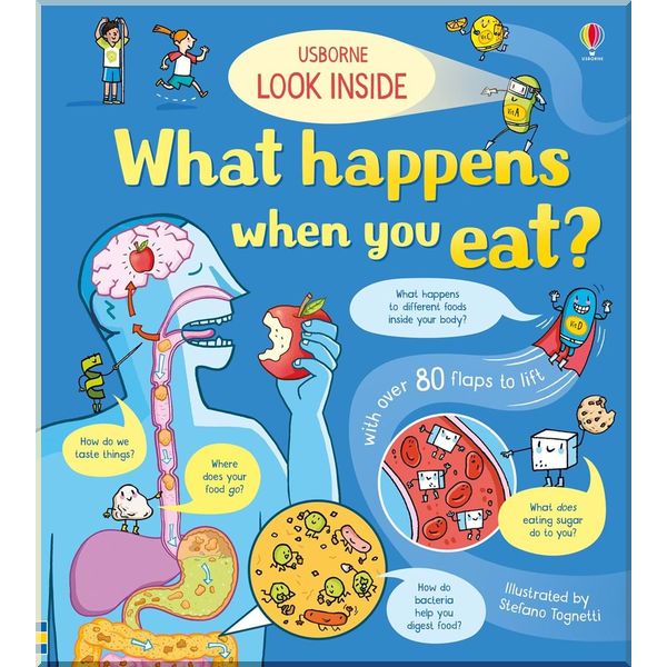 

Usborne Look Inside What Happens When You Eat. Emily Bone. ISBN:9781474952958