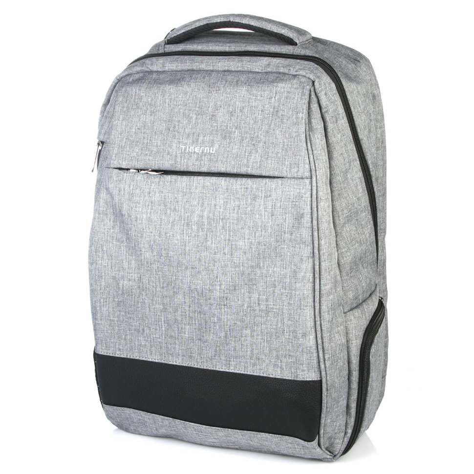 

Городской рюкзак TIGERNU Т-b3516 USB Grey 15.6" Серый