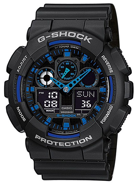 

Часы CASIO GA-100-1A2ER G-SHOCK 51mm 20ATM
