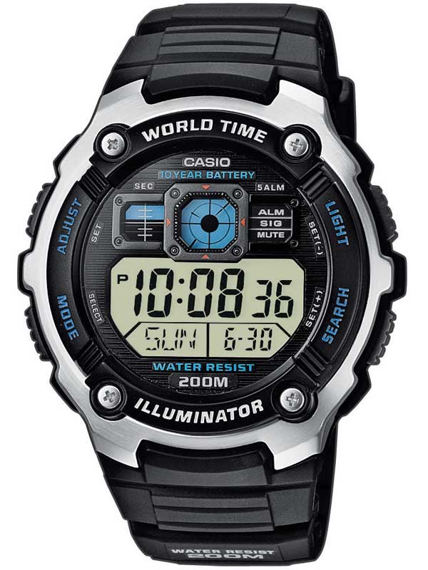 

Часы CASIO AE-2000W-1AVEF Collection 48mm 20ATM