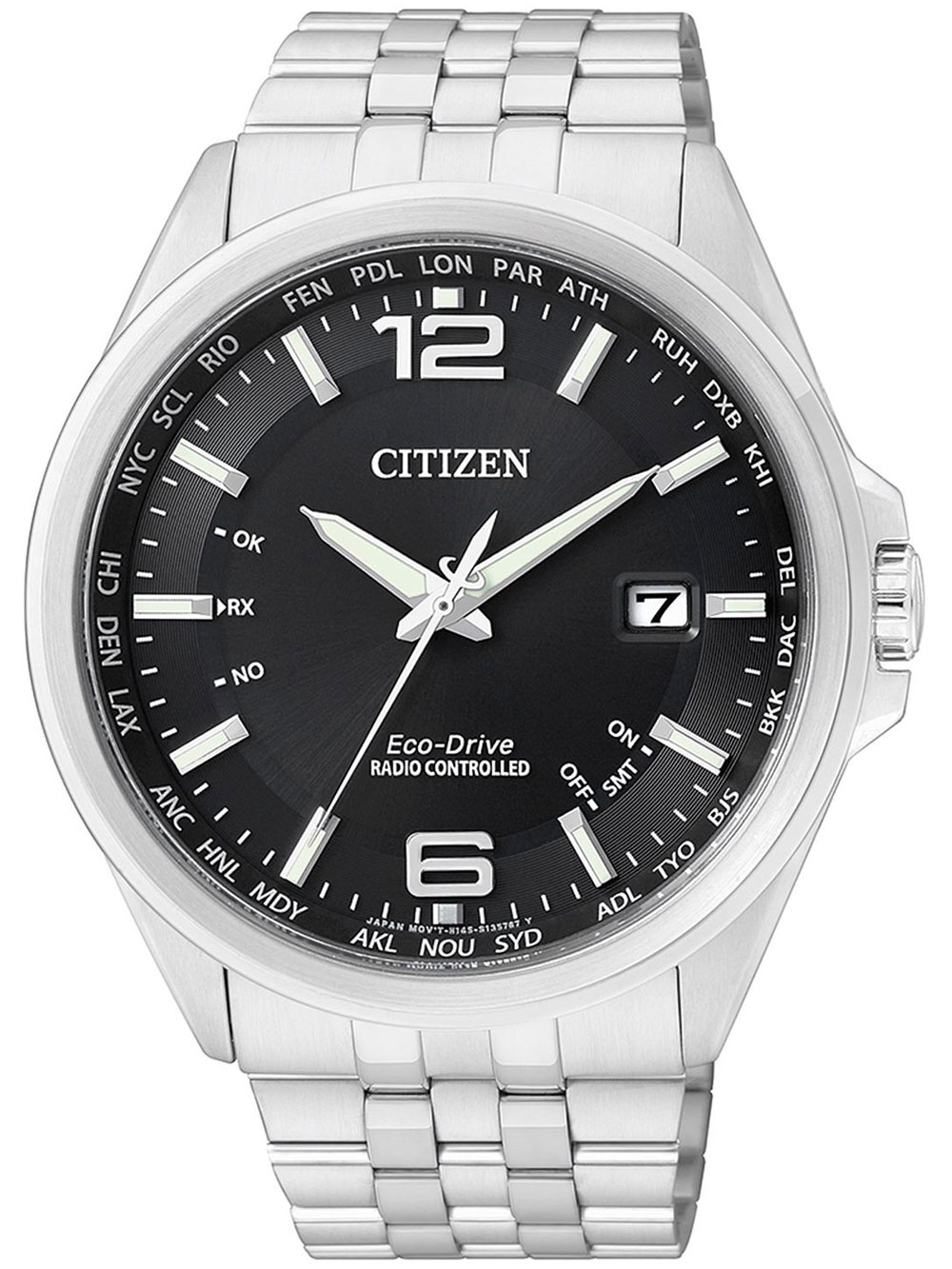 

Часы Citizen Eco-Drive Elegant CB0010-88E 4-Zonen Funkuhr 43 mm 100M