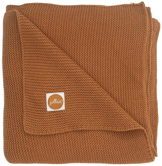 

Плед детский Jollein Basic Knit 75х100 Caramel