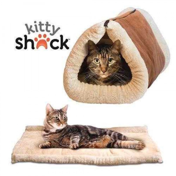 

Домик-лежанка для собак и кошек Kitty Shack Brown (Коричневый)