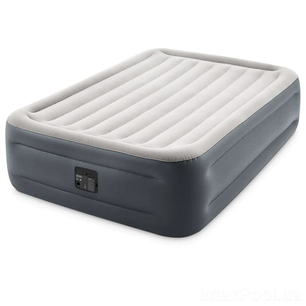 

Надувная кровать со встроенным электронасосом Intex Essential Rest Bed, 152 х 203 х 46 (64126)