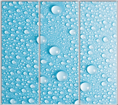 

Шкаф купе Luxe Studio Стандарт-1 Фотопечать Абстракция-5 2300x2400x600 трехдверный