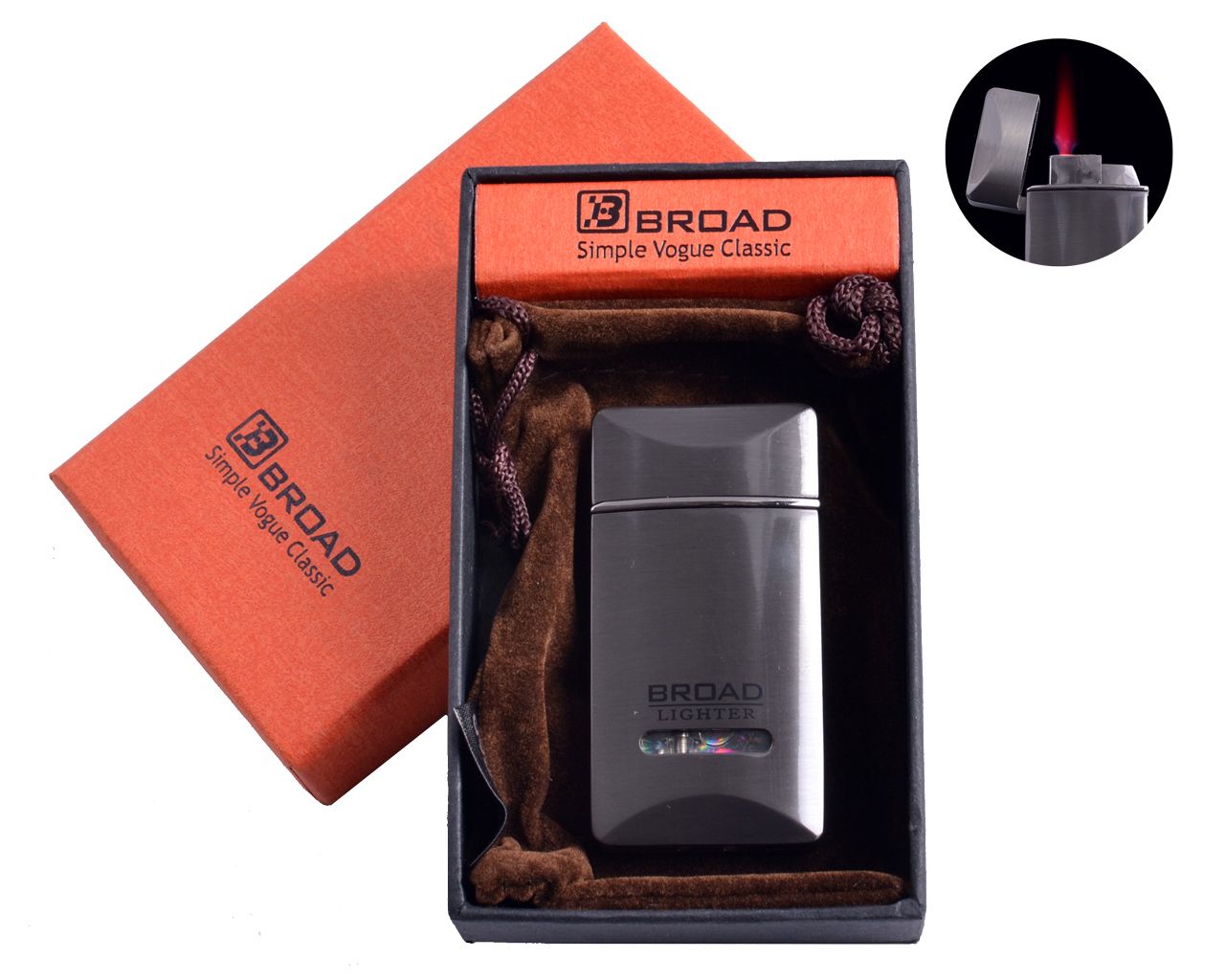 

Подарочная зажигалка Broad №3663