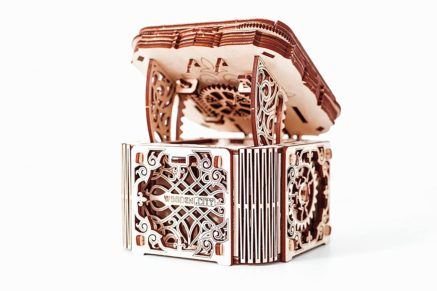 

Деревянный пазл 3D Wooden City Таинственная шкатулка (WR315)