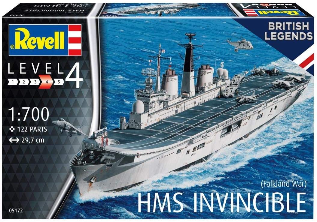 

Сборная модель Revell Корабль HMS Invincible Falkland War (05172)