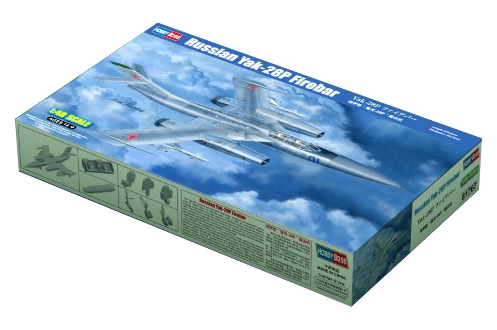 

Сборная модель Hobby Boss Як-28П Yak-28P Firebar (81767)